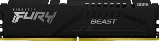  Зображення Пам'ять ПК Kingston DDR5 16GB 5600 FURY Beast Black 